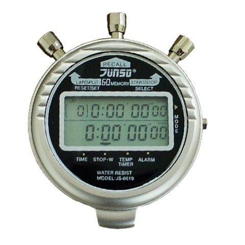 Stopwatch Stoper Timer JUNSO JS-6619 - 60 laps