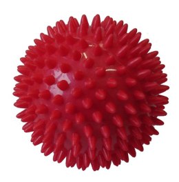Piłka Jeżyk do Masażu ACRA 7,5 cm Czerwona