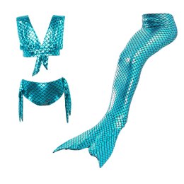Kostium Syrenki Strój Kąpielowy MASTER Ariel 120 cm