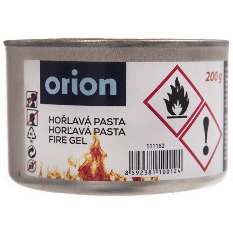 Pasta Paliwo do Fondue 220 ml ORION Bezzapachowa Wydajna i Bezpieczna