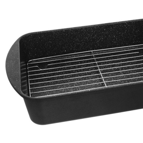 Ruszt do Brytfanny Metalowy Chromowany Duży 24 x 16,5 cm ORION