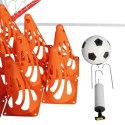 Zestaw Treningowy do Piłki Nożnej Pachołki Bramka MASTER 122 x 61 x 61 cm