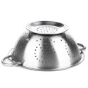 Cedzak Kuchenny Stalowy ORION 24 cm Miska z Uchwytami na Makaron i Warzywa