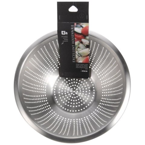 Cedzak Kuchenny Stalowy EXCELLENT HOUSEWARE 28cm Miska z Nóżkami na Warzywa