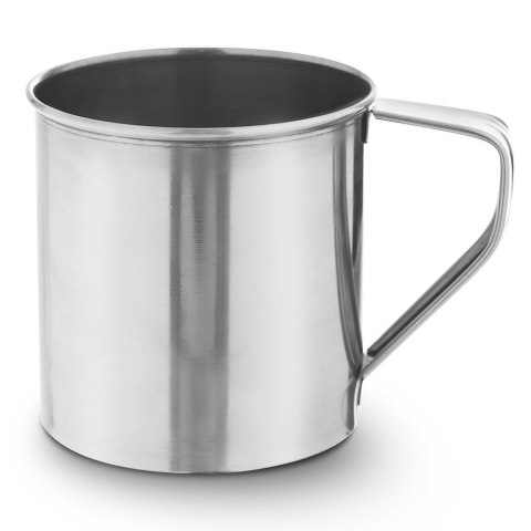 Kubek Turystyczny Stalowy 450 ml ORION Stal Nierdzewna na Ognisko