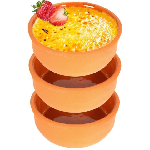 Miseczki do Zapiekania 12 cm 200 ml Zestaw 3 szt EXCELLENT HOUSEWARE