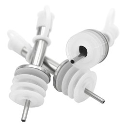 Nalewaki do Butelek ORION 3 szt. Stal Nierdzewna z Zamknięciem Lejka