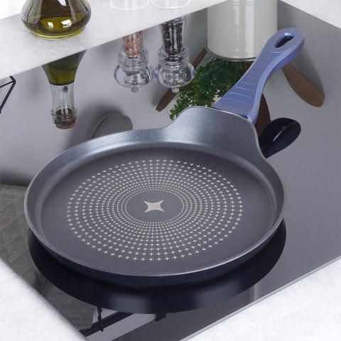 Patelnia do Naleśników Diamentowa 26 cm ORION Nieprzywierająca do Indukcji