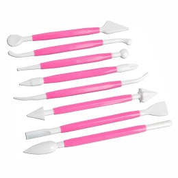 Szpatułki do Modelowania Mas Cukierniczych Zestaw 8 el. ORION Kreatywne