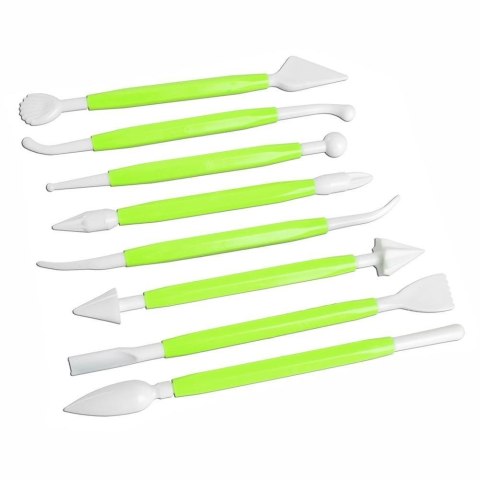 Szpatułki do Modelowania Mas Cukierniczych Zestaw 8 el. ORION Kreatywne