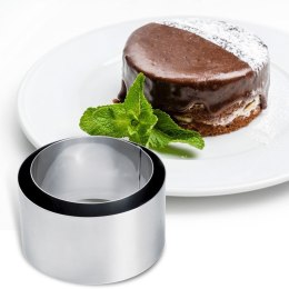 Pierścienie do Formowania Potraw 2 szt. 9/6 cm ORION Stalowe do Ciast