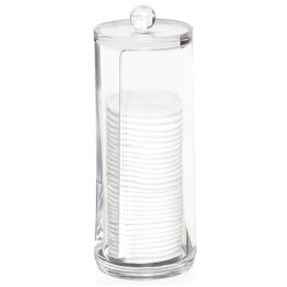 Pojemnik na Płatki Kosmetyczne z Podajnikiem 7,5 x 20 cm ORION Pionowy