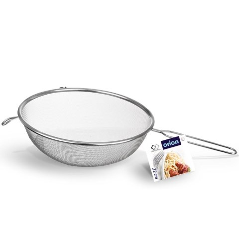 Sitko Kuchenne Stalowe Uniwersalne Gęsta Siateczka 22 cm Zmywarka ORION