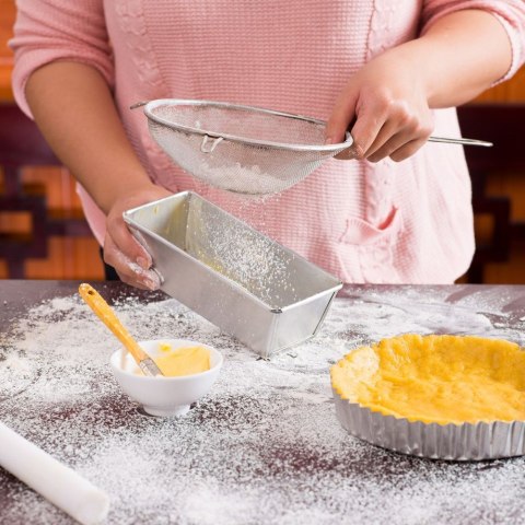 Sitko Kuchenne Stalowe Uniwersalne Gęsta Siateczka 22 cm Zmywarka ORION