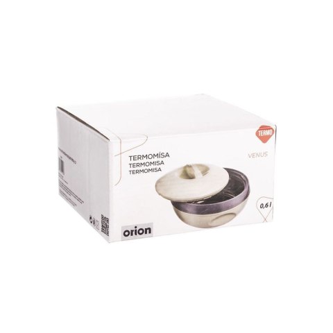 Termomisa Obiadowa VENUS Stalowa 600 ml ORION Zielona Pokrywa Uchwyt