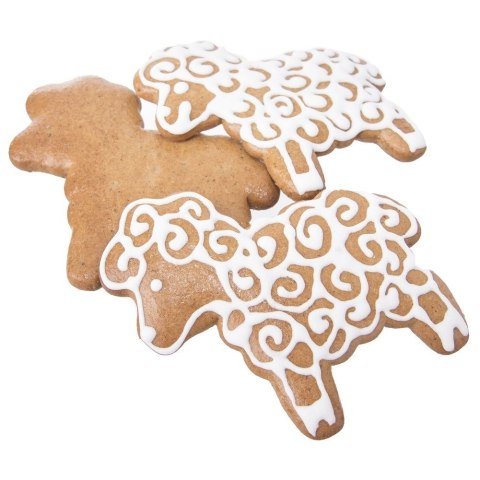 Wykrawacz do Ciastek Baranek 10 cm Stal Nierdzewna Solidny ORION