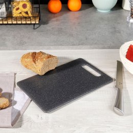 Deska Plastikowa ORION 24 x 15 cm Szara do Krojenia do Zmywarki