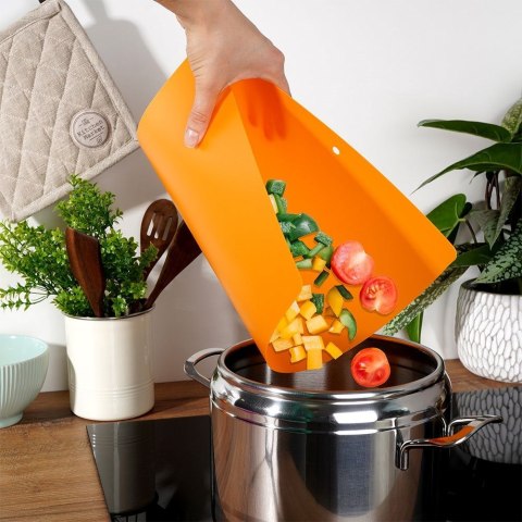 Deski Elastyczne ORION 3 szt. 38 x 28 cm Kolorowe Maty do Krojenia Zmywarka