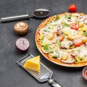 Nóż do Pizzy Okrągły 20,5 cm Stal Nierdzewna Solidny Trwały ORION