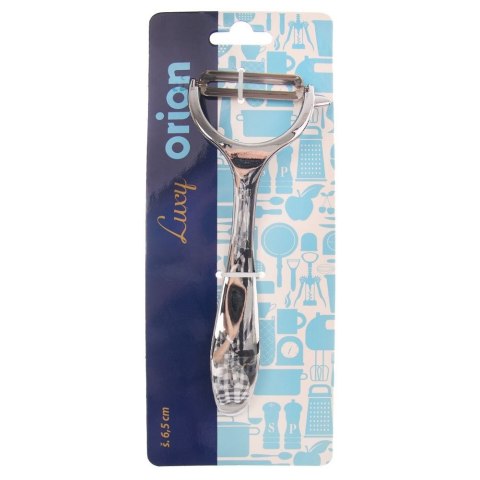 Obierak do Warzyw i Owoców 17 cm Stalowy LUXY Chromowany ORION