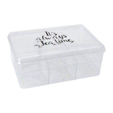 Pojemnik na Herbatę z Przedziałkami 21,5 x 15 x 8,5 cm EXCELLENT HOUSEWARE