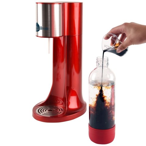 Saturator do wody czerwony AQUADREAM