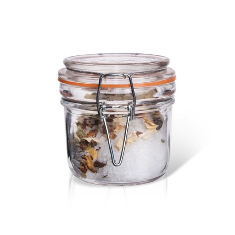 Słoik Patentowy Kwadratowy z Klipsem Wekowanie Przyprawy 220 ml ORION