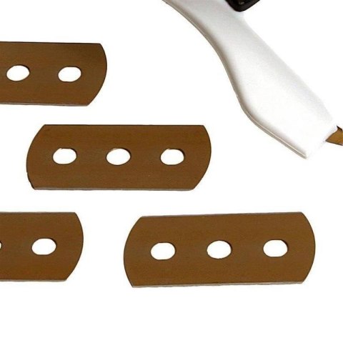 Wymienne Ostrza 5 szt. ORION Metalowe do Skrobaka Płyt Indukcyjnych