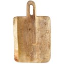 Deska do krojenia i serwowania drewniana 33x20 cm