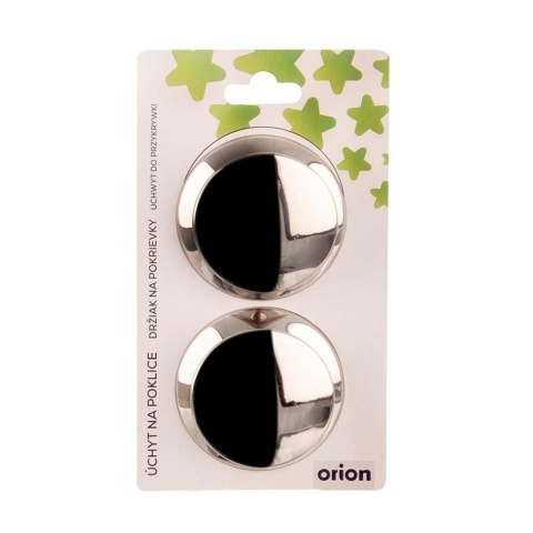 Gałka do Pokrywki ORION GRANDE Stal Nierdzewna 6,5 cm Zestaw 2 szt.