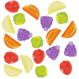 Kostki Lodowe Wielorazowe Kształt Owoców 20 Sztuk ORION