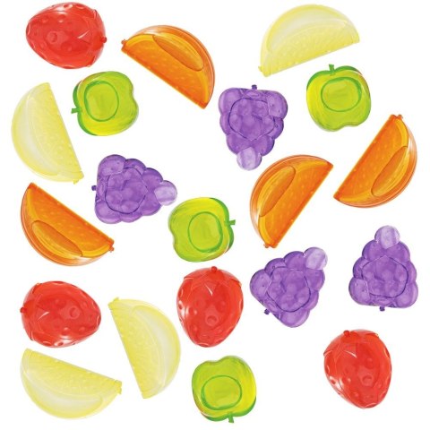 Kostki Lodowe Wielorazowe Kształt Owoców 20 Sztuk ORION