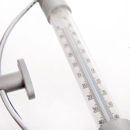 Termometr Zewnętrzny Srebrny ORION 24 cm Odporny na Warunki Atmosferyczne