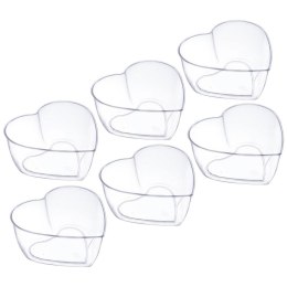Pucharki Desery Przekąski Serce 6 szt. 120 ml Catering ORION
