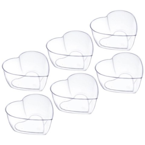 Pucharki Desery Przekąski Serce 6 szt. 120 ml Catering ORION