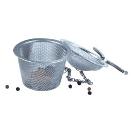 Sitko Koszyczek Zaparzacz do Gotowania Przypraw Ziół Stalowe ORION 6 cm