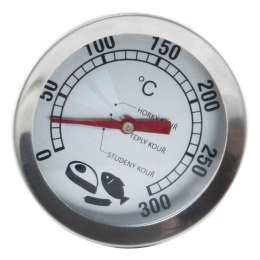 Termometr do Wędzarni z Sondą Stalowy ORION 16 cm 0-300°C Profesjonalny