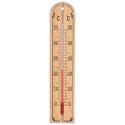 Termometr Pokojowy Drewniany ORION 20 cm do Środka z Czytelną Skalą