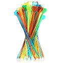 Wykałaczki do Przekąsek 8 cm 50 szt. Tworzywo Kolorowe ORION
