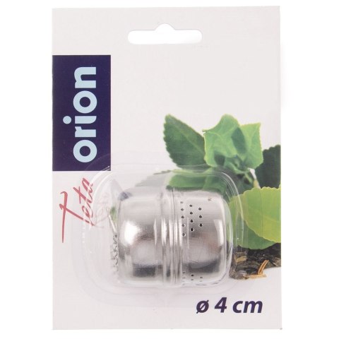 Sitko do Zaparzania Herbaty Stalowe Kula 4 cm do Ziół Zaparzacz ORION