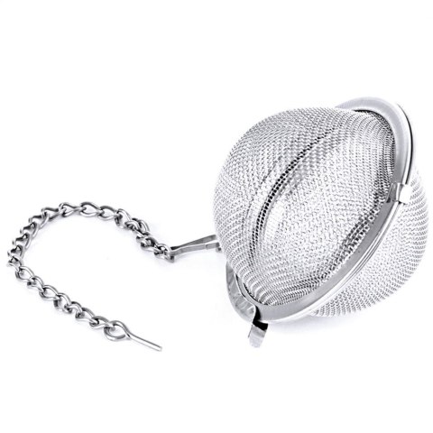 Sitko do Zaparzania Herbaty Kula Stal Nierdzewna na Łańcuszku 5,4 cm ORION
