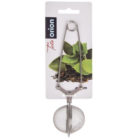 Sitko do Zaparzania Herbaty Szczypce Podwójna Siatka 5 cm 18,5 cm ORION