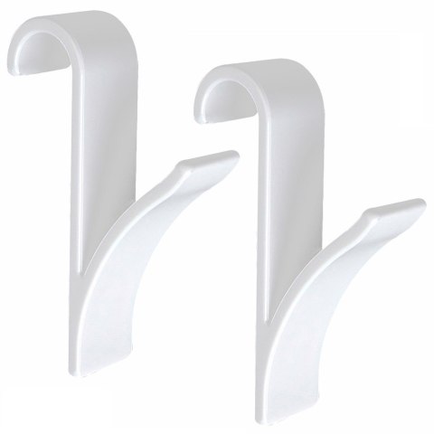 Haczyk Wieszak VILDE na Kaloryfer 2 szt. Biały Suszenie Ręczników