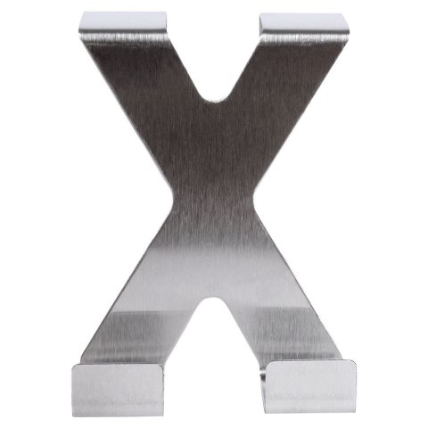 Wieszak na Drzwi Podwójny 2 szt. VILDE Stal Nierdzewna Bezinwazyjny