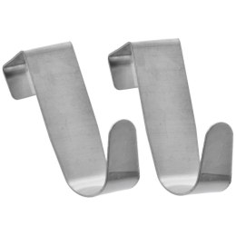 Wieszak na Drzwi Stal Nierdzewna ORION Zestaw 2 szt. Max Szer. 2 cm