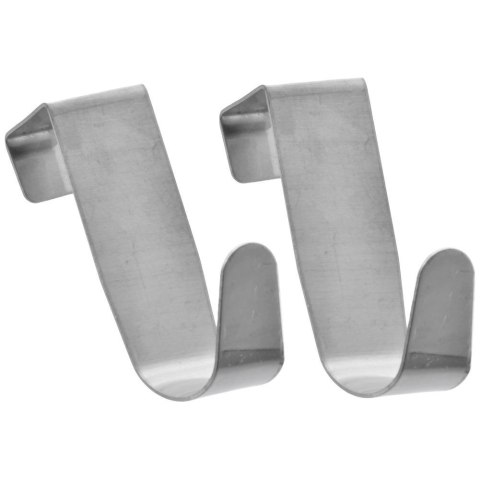 Wieszak na Drzwi Stal Nierdzewna ORION Zestaw 2 szt. Max Szer. 2 cm