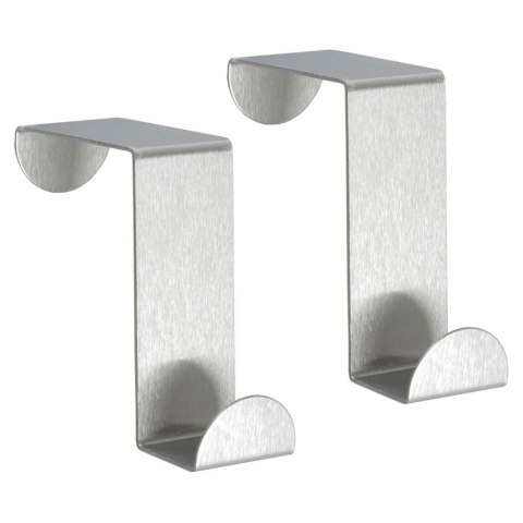 Wieszak na Drzwi Stal Nierdzewna ORION Zestaw 2 szt. Bezinwazyjny