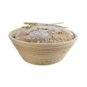 Koszyk do Wyrastania Ciasta na Chleb Bochenek Rattanowy ORION 14 x 6 cm