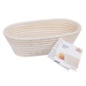 Koszyk rattanowy do wyrastania garowania chleba ciasta na chleb 1,5kg 32x15x9 cm