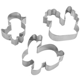 Wykrawacze do Ciastek 3 szt. ORION Wielkanoc Kurka Zajączek Kaczuszka